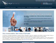 Tablet Screenshot of flyprivate.com.br