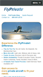 Mobile Screenshot of flyprivate.com